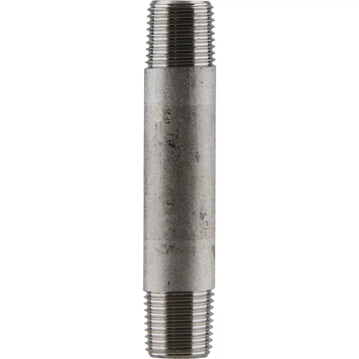 PLUMB-EEZE 1/8 In. MIP x 3 In. Stainless Steel Nipple