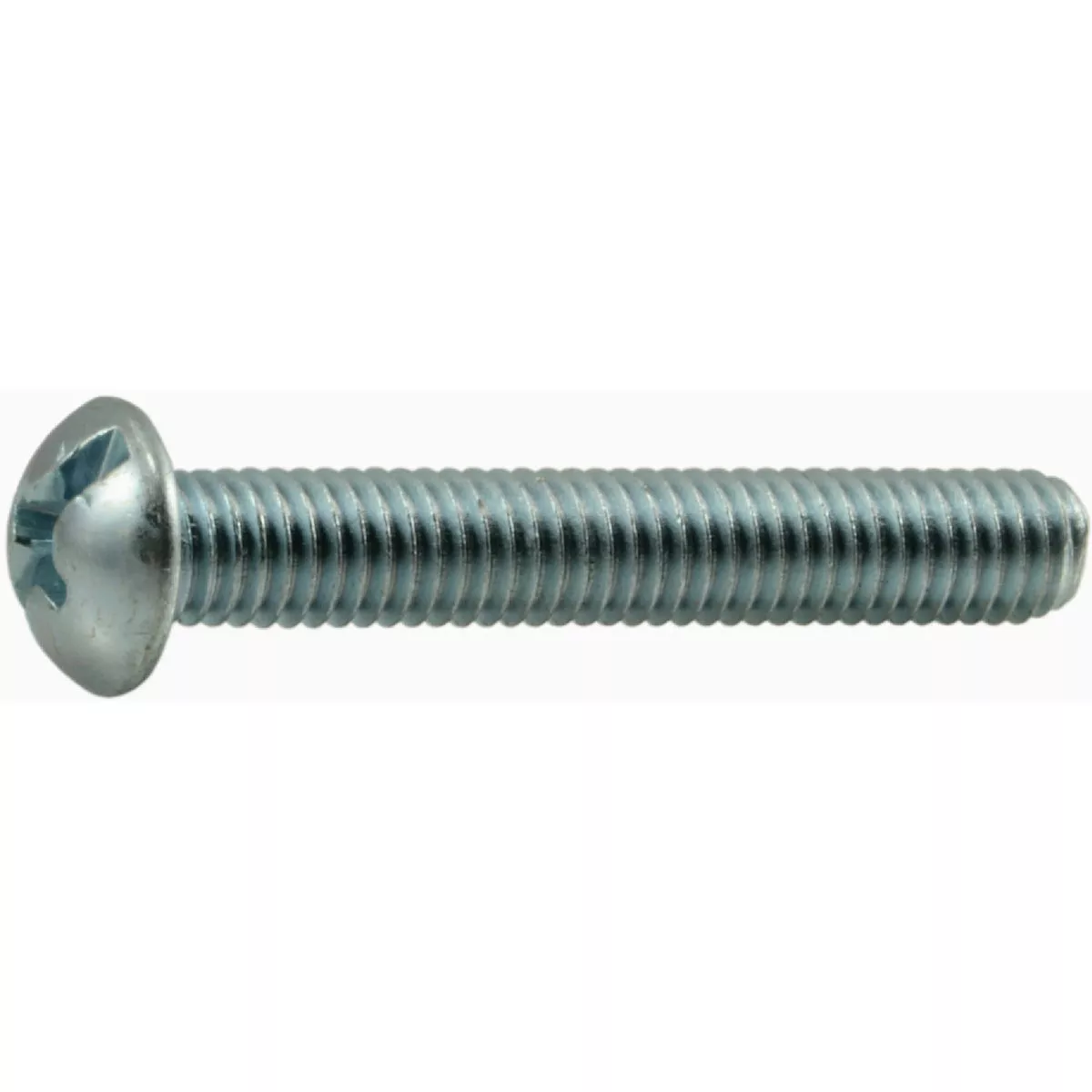 Midwest Fastener #10-32 x 1-1/4 In. Zinc Plated Steel Fine Thread Combo Round Head Machine Screws (1 Ct.)-