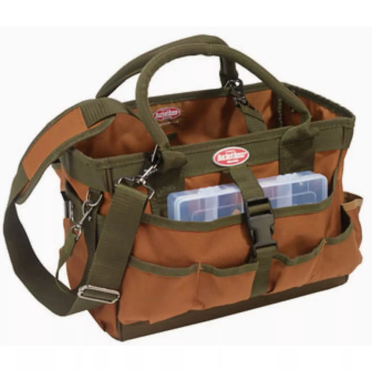 Bucket Boss 16 In. Gatemouth Hopalong Tool Tote
