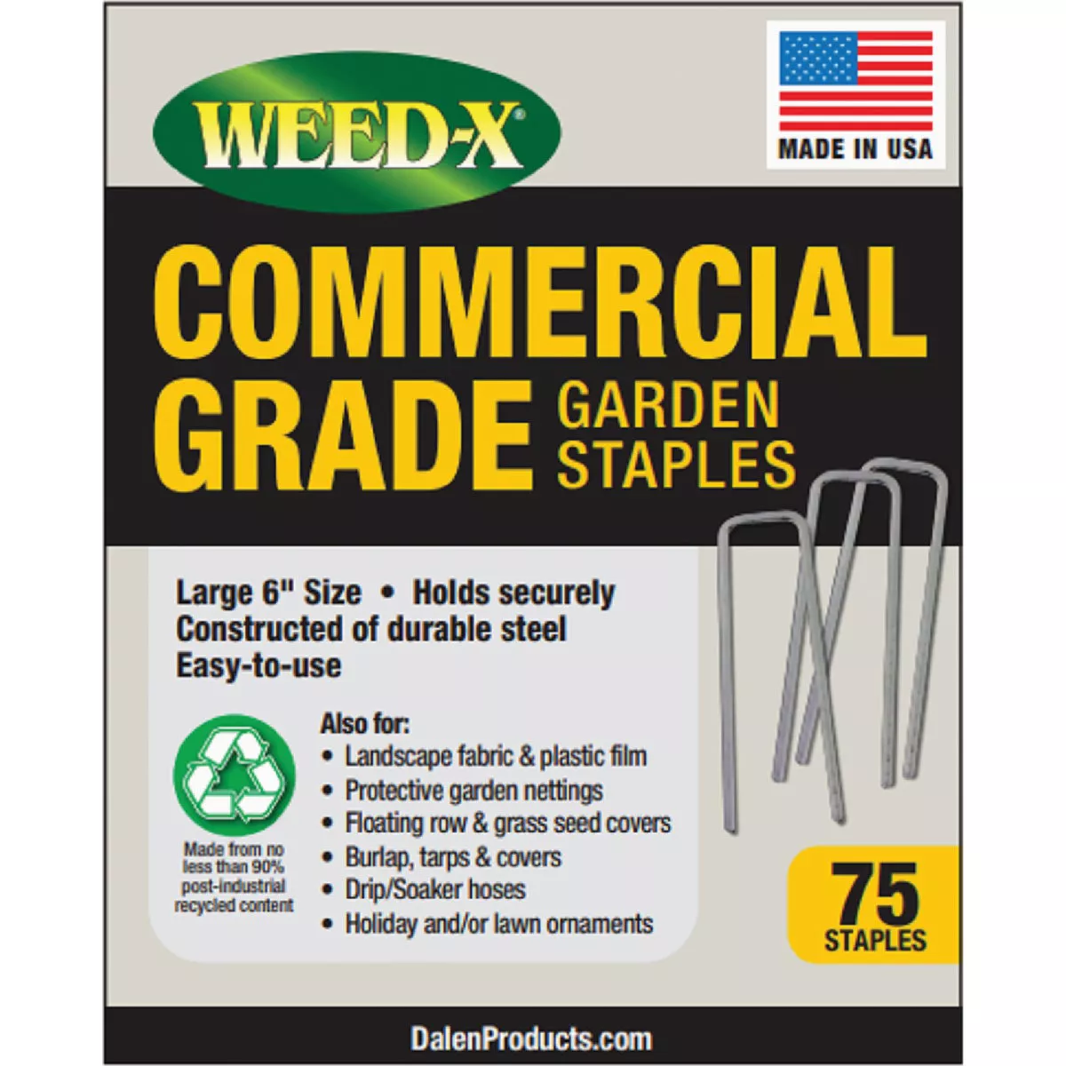 Dalen Carbon Steel Wire 6 In. Landscape Fabric Staple (75-Pack)