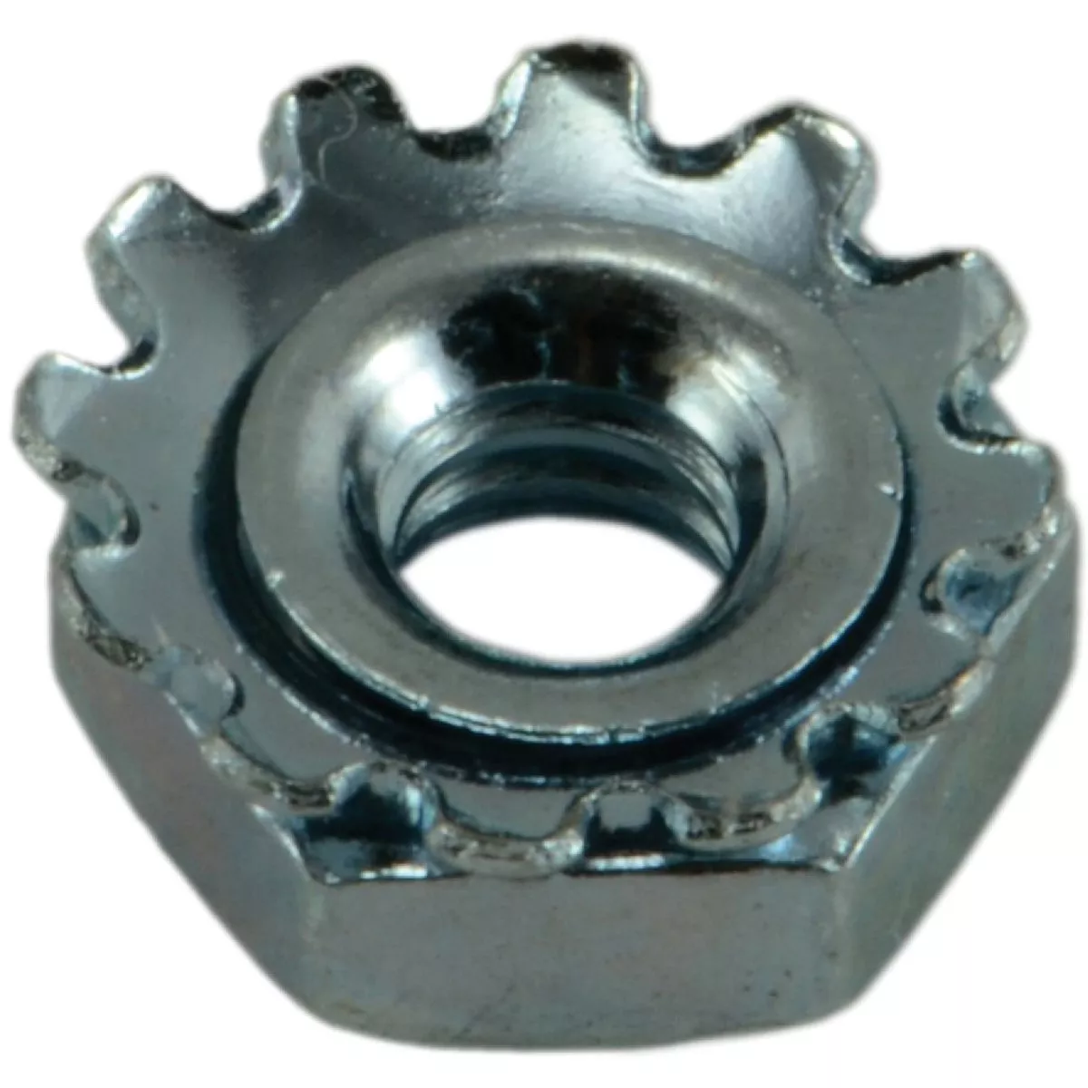 Midwest Fastener #4-40 Zinc Plated Grade 2 Steel Coarse Thread Kep Lock Nuts