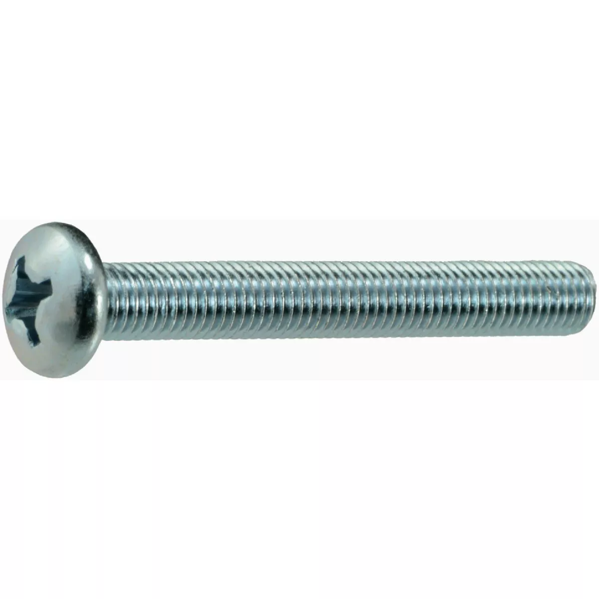 Midwest Fastener 1/4 In.-28 x 2 In. Zinc Plated Steel Fine Thread Phillips Pan Head Machine Screws