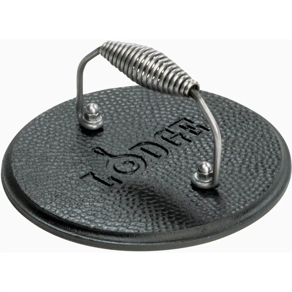 Lodge 7-1/2 In. Seasoned Cast Iron Grill Press-