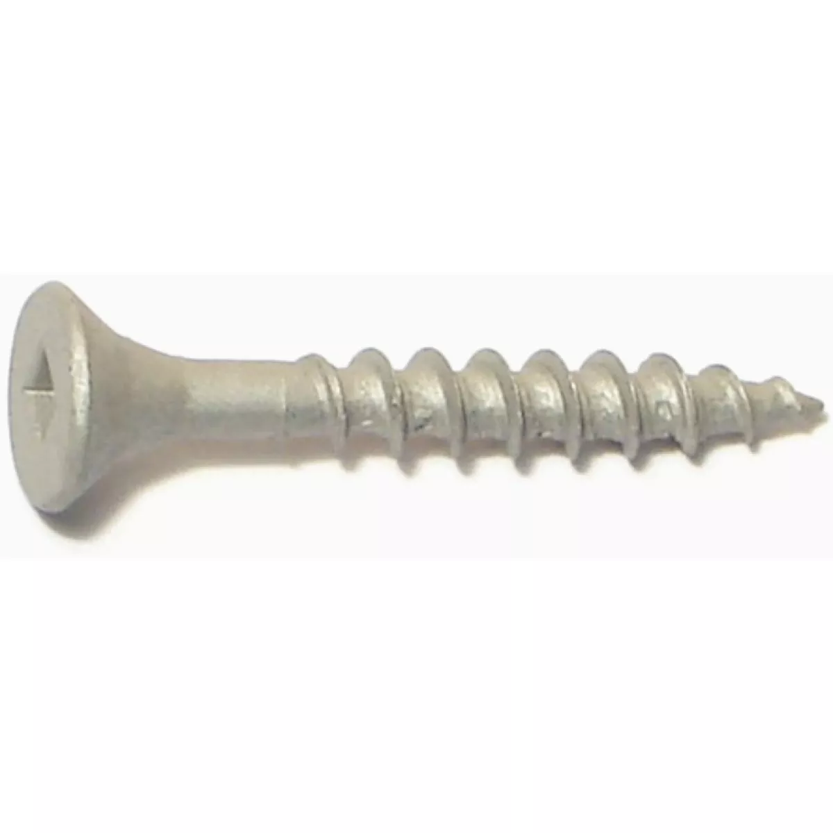 Midwest Fastener #7 x 1-1/4 In. Silver Ruspert Coated Steel Square Drive Bugle Head Deck Deck Screws