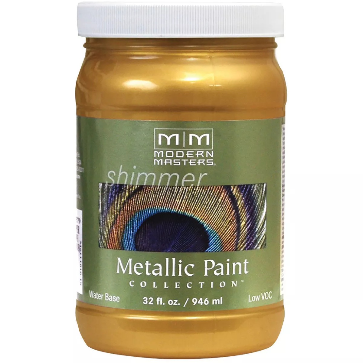 Modern Masters Pharaoh's Gold Satin Hobby Paint, 1 Qt.