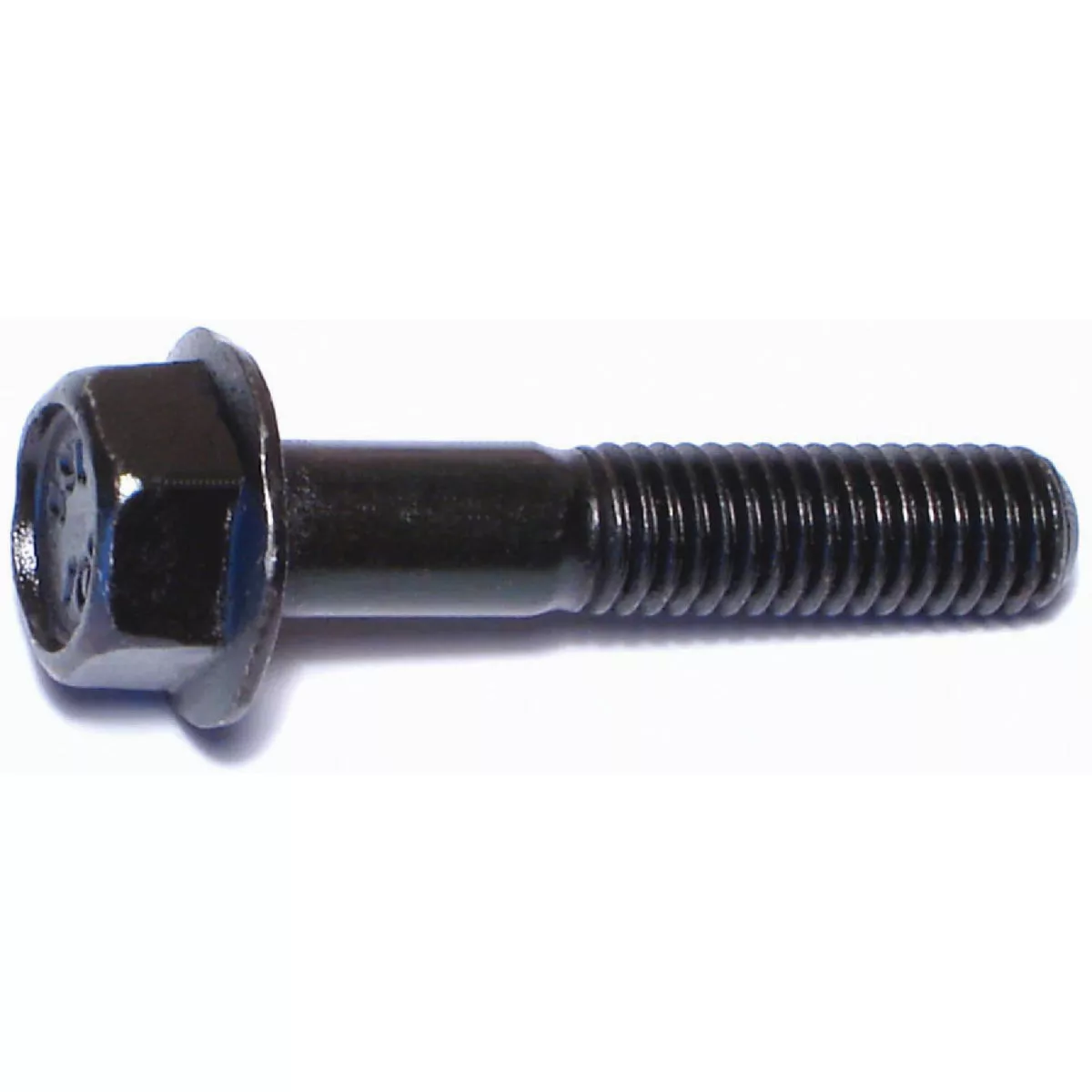Midwest Fastener 6mm-1.0 x 40mm Black Phosphate Class 10.9 Steel Coarse Thread Hex Washer Head Flange Bolts (6 Ct.)