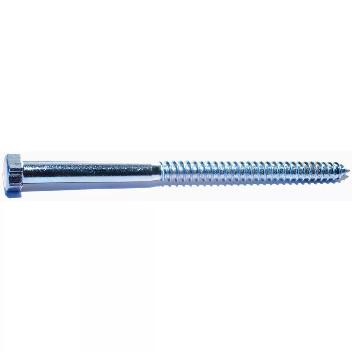 Midwest Fastener 1/2 In. x 8 In. Zinc Plated Grade 2 / A307 Steel Hex Head Lag Screws (27 Ct.)