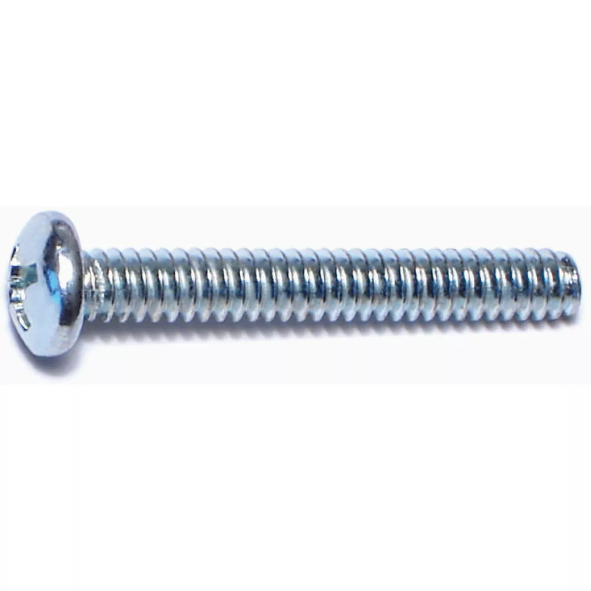 Midwest Fastener #6-32 x 1 In. Zinc Plated Steel Coarse Thread Phillips Pan Head Machine Screws (1 Ct.)-