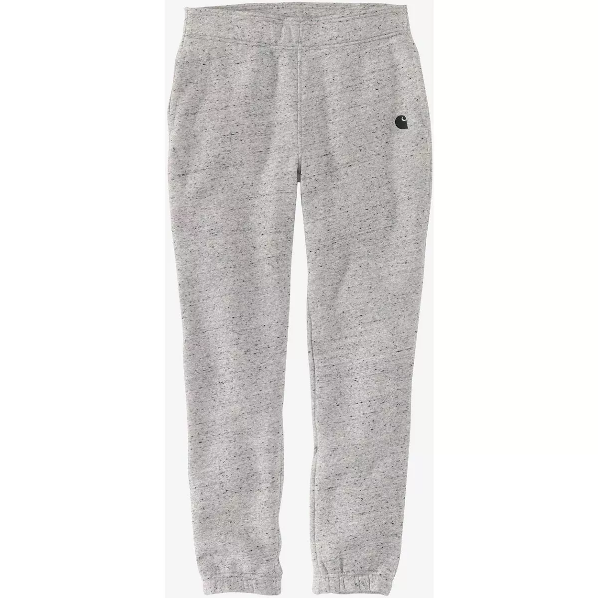 Carhartt Women's Small Regular Asphalt Heather Nep Jogger Sweatpants, Relaxed Fit