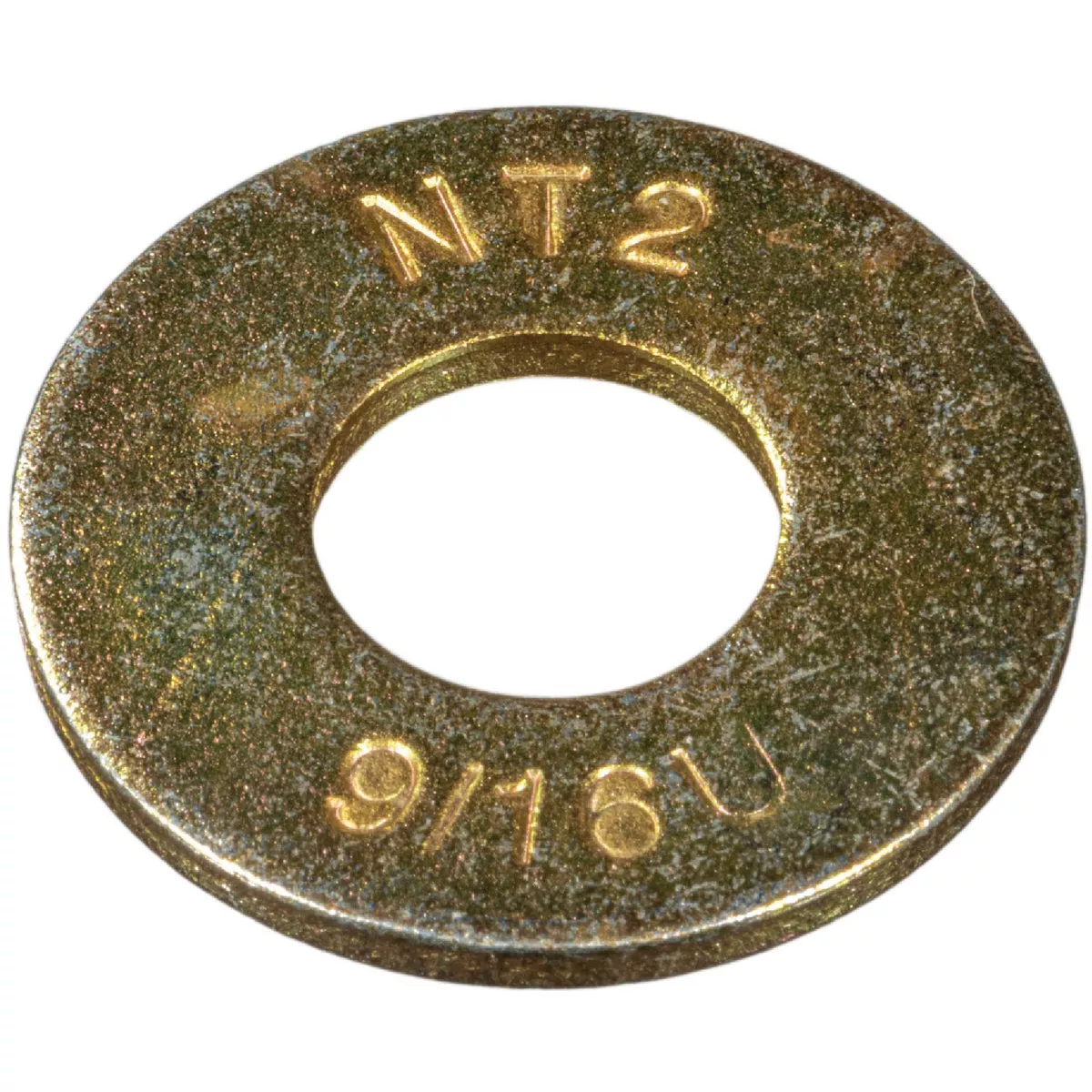 Midwest Fastener 9/16 In. x 1-1/2 In. x .134 In. Zinc Plated Grade 8 Steel Thick Washers