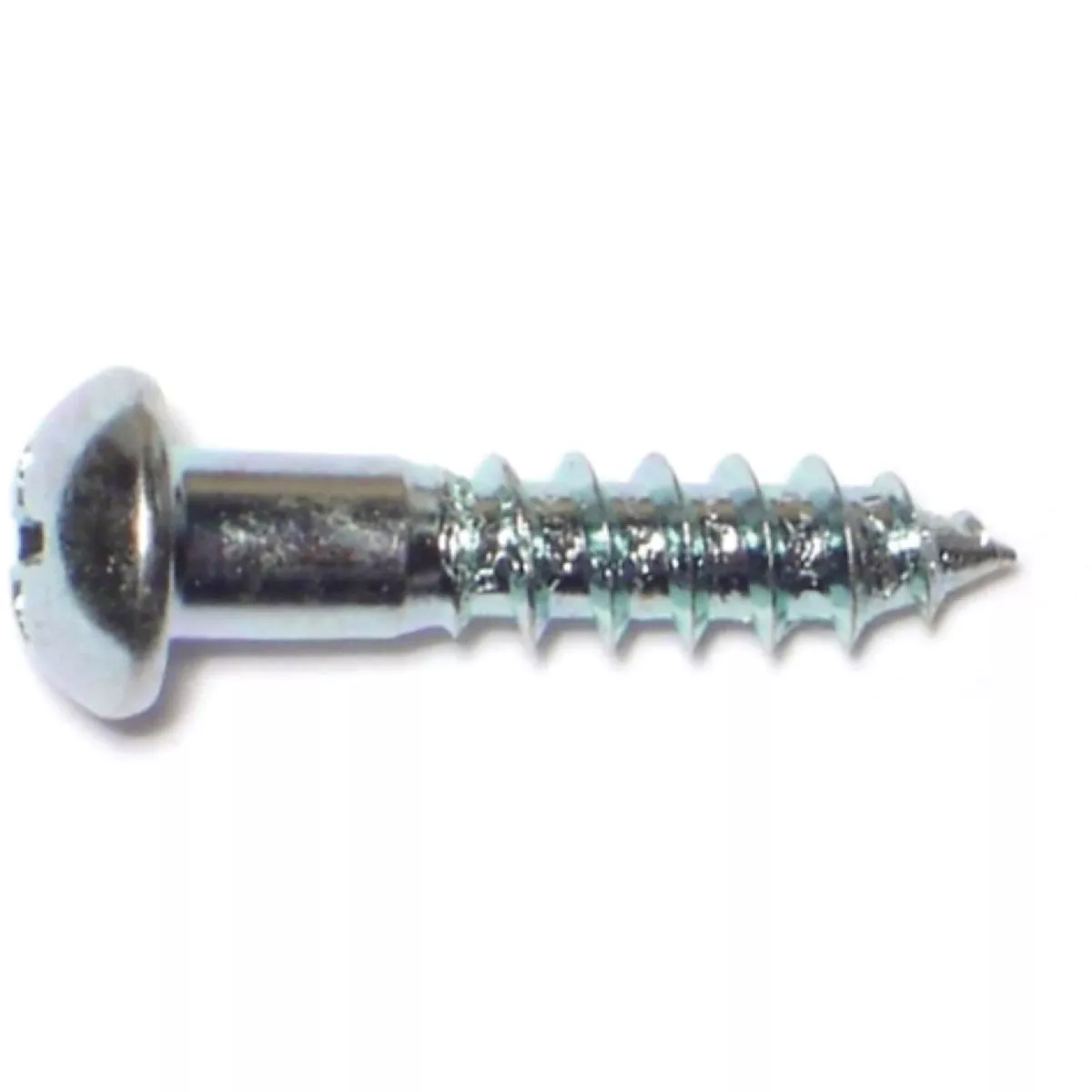 Midwest Fastener #8 x 3/4 In. Zinc Plated Steel Phillips Round Head Wood Screws (16 Ct.)-