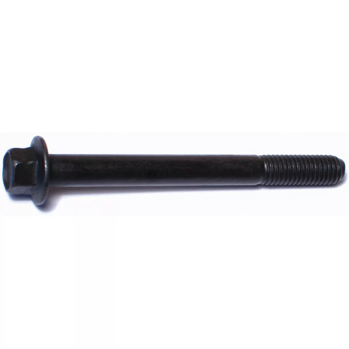 Midwest Fastener 8mm-1.25 x 80mm Black Phosphate Class 10.9 Steel Coarse Thread Hex Washer Head Flange Bolts