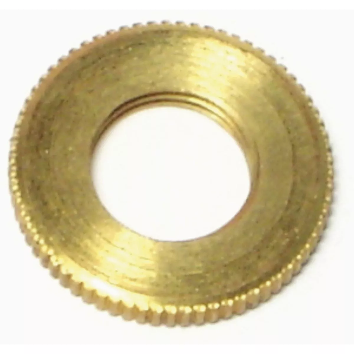Midwest Fastener 1/8 In. x 3/4 In. Brass Knurled Lock Nuts (15 Ct.)