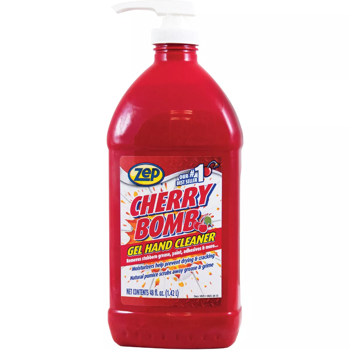 Zep 48 Oz. Cherry Bomb Gel Hand Cleaner