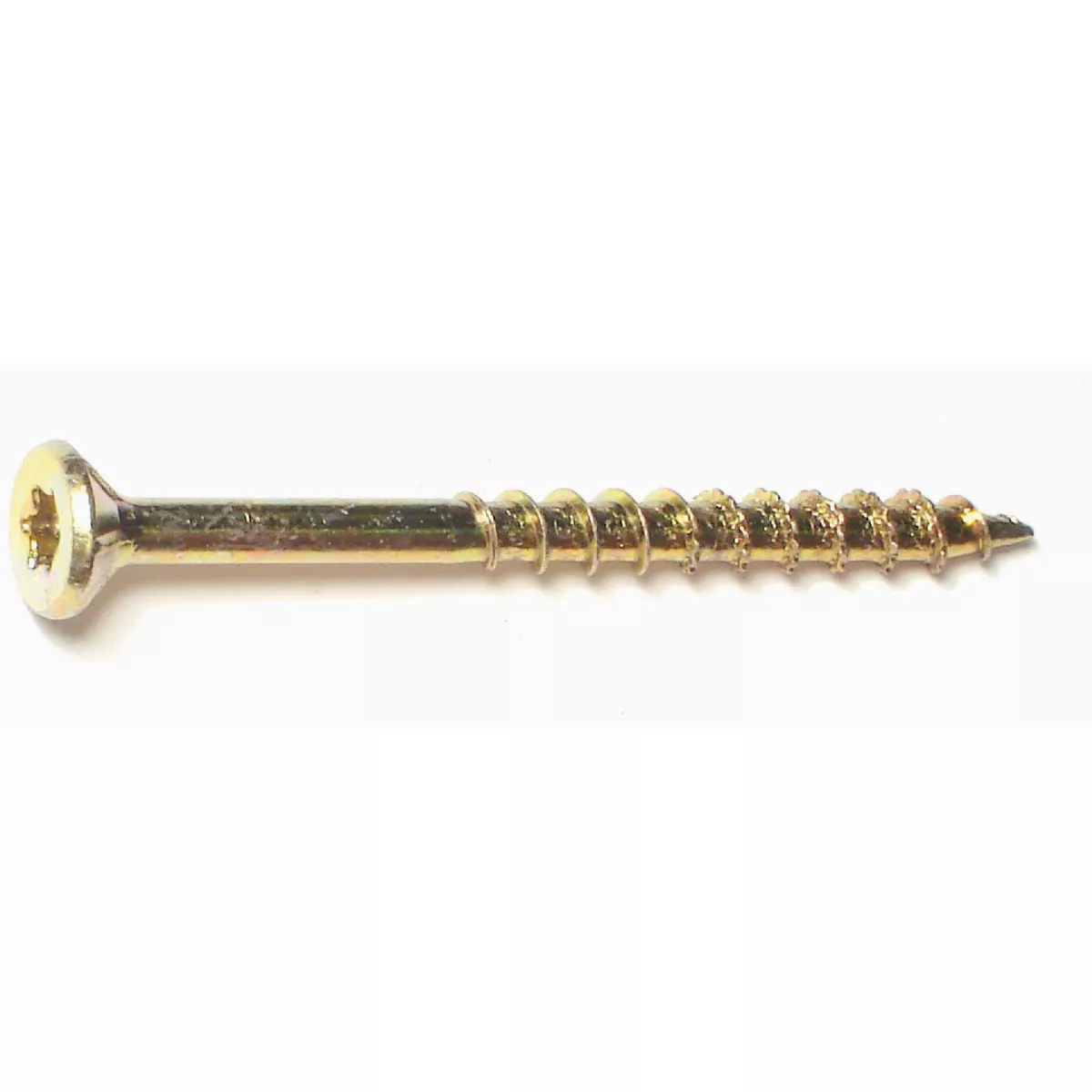 Midwest Fastener #8 x 2 In. Zinc Plated Steel Star Drive Nibs Bugle Head Wood Screws