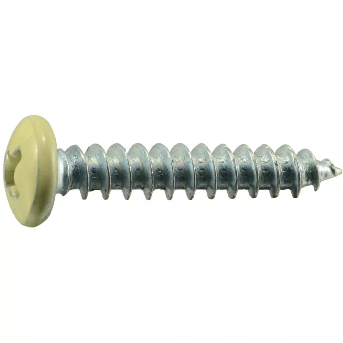 Midwest Fastener #10 x 1 In. Beige Painted Steel Phillips Pan Head Sheet Metal Screws (10 Ct.)-