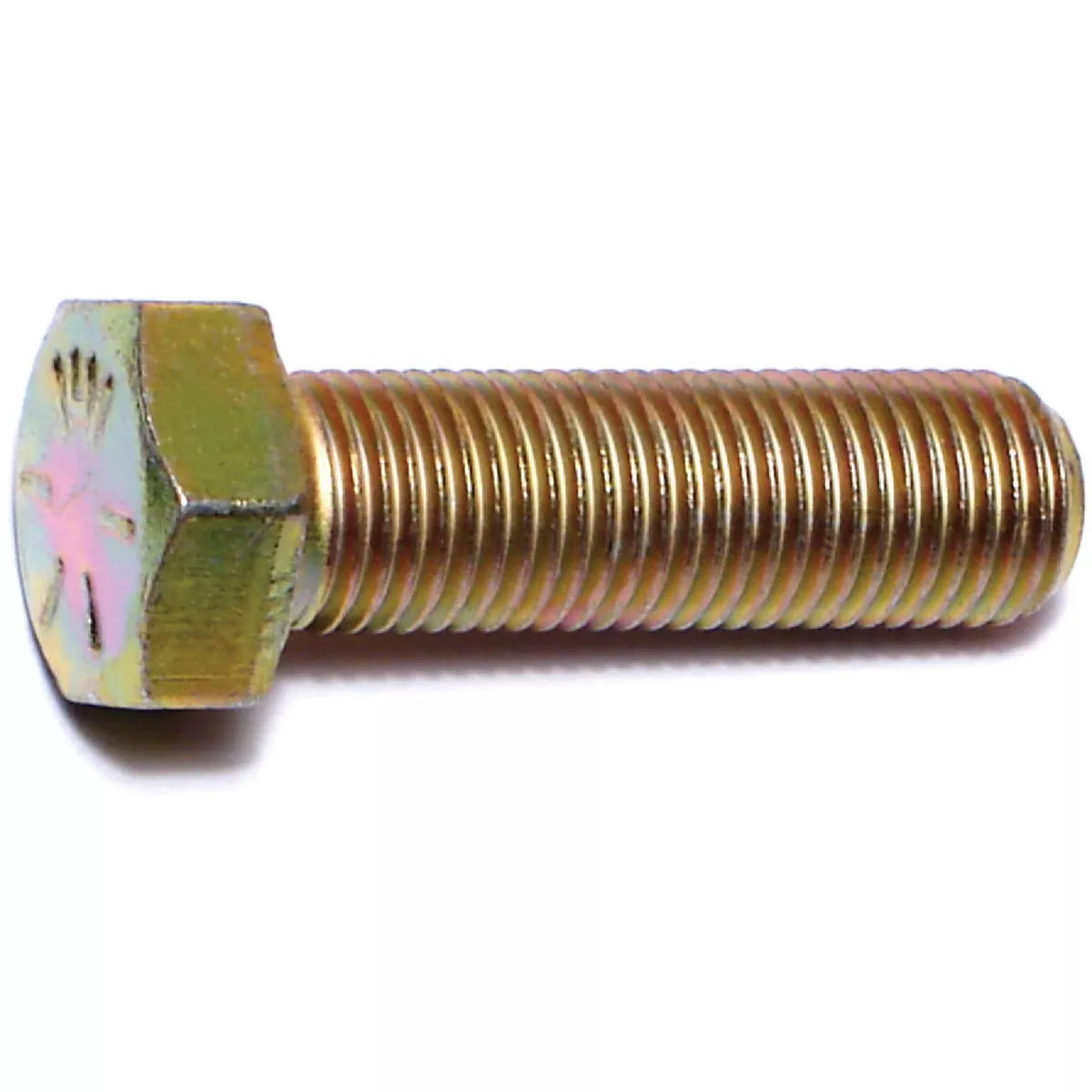 Midwest Fastener 3/8 In.-24 x 1-1/4 In. Zinc Plated Grade 8 Steel Fine Thread Hex Cap Screws (20 Ct.)