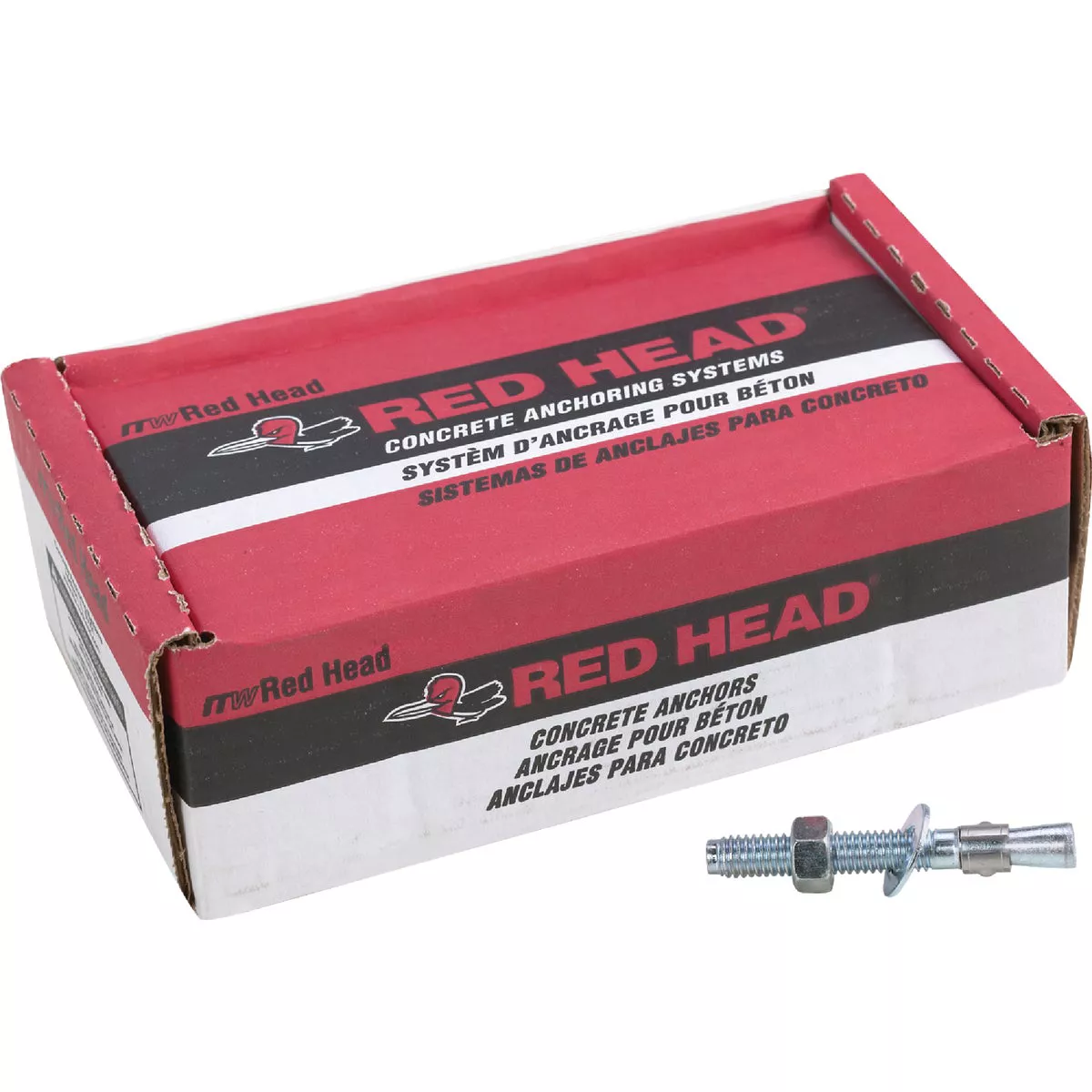 Red Head 3/8 In. x 3 In. Zinc Red Head Wedge Anchor (50-Count) - photo 2