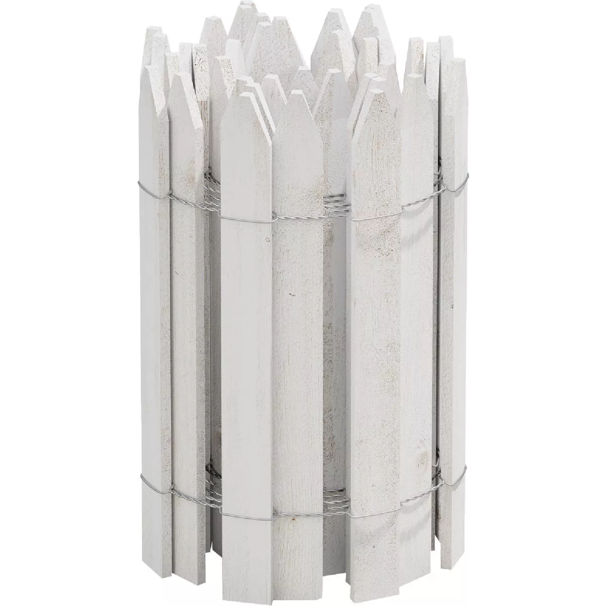 Greenes Fence 16 In. H x 12 Ft. L Wood Decorative Border Fence