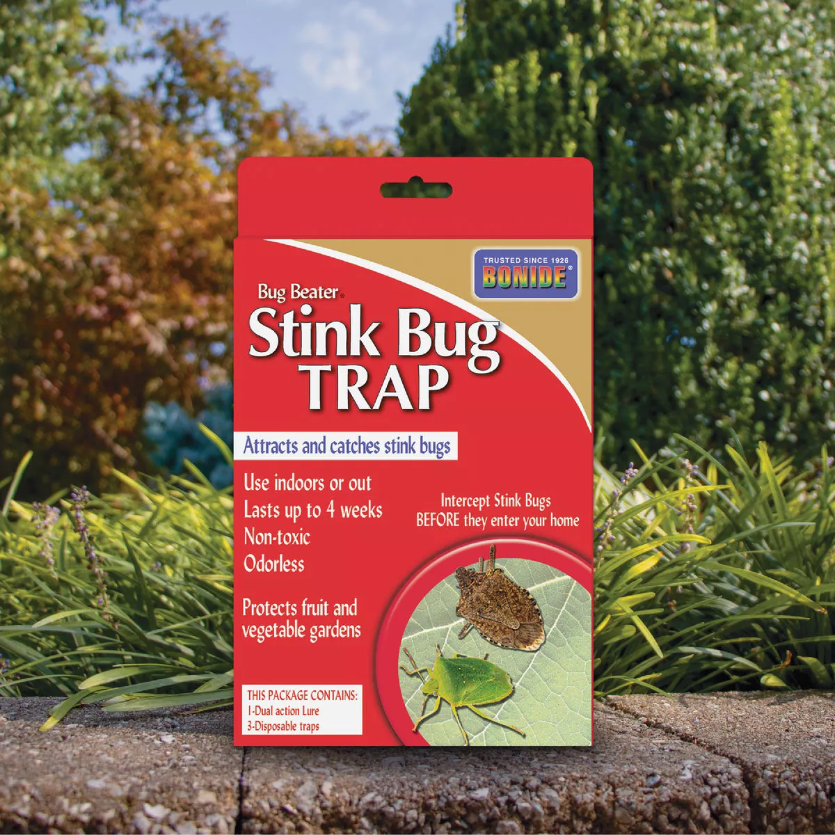 Bonide Bug Beater Disposable Indoor/Outdoor 50 Ft. Coverage Area Stink Bug Trap - photo 2