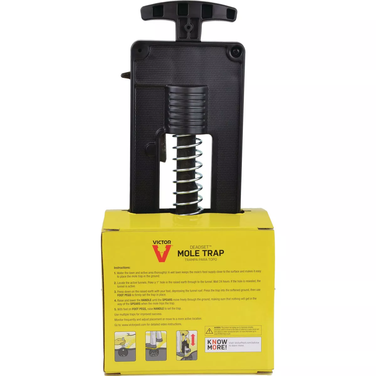 Victor Plastic Plunger Mole Trap - photo 4