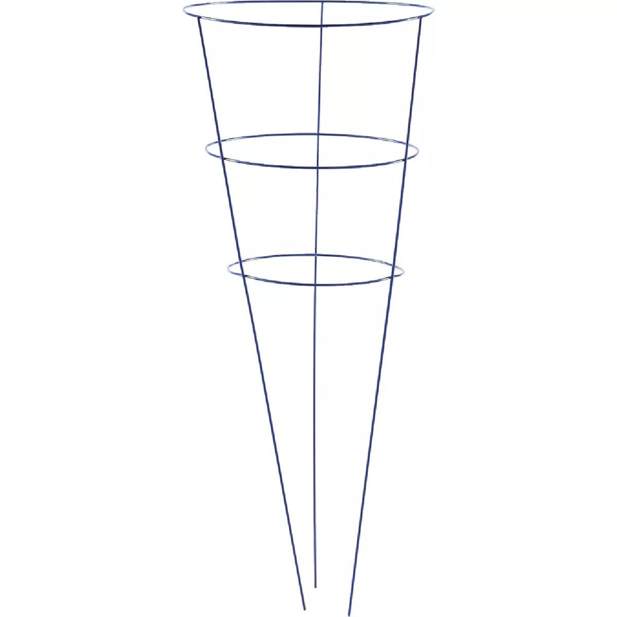 Panacea 42 In. Blue Powder Coat Galvanized Welded Wire Tomato Cage