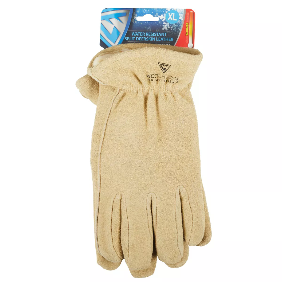 West Chester Protective Gear Men's Medium Deerskin Leather Winter Work Glove - photo 2