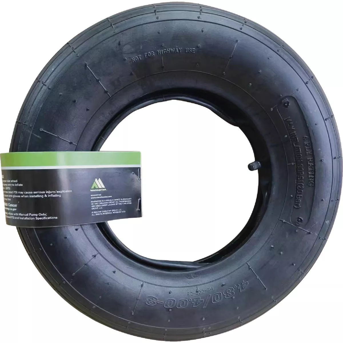Marathon 4.80/4.00 - 8 In. Replacement Tire & Tube - photo 2