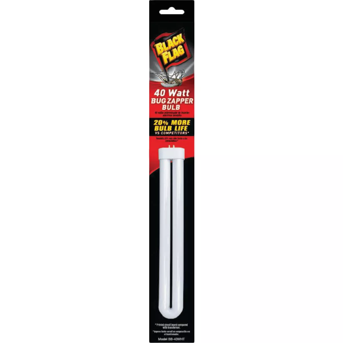Black Flag 40W White Light Bug Zapper Replacement Bulb