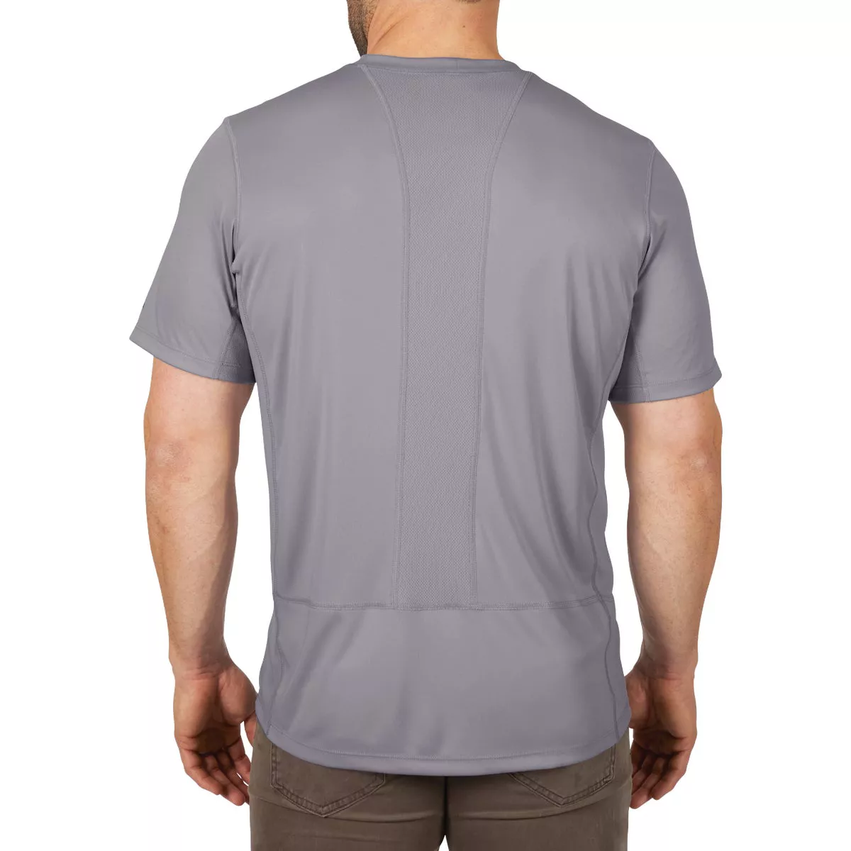 Milwaukee Workskin 2XL Gray Short Sleeve Men's Lightweight Performance Shirt - photo 3