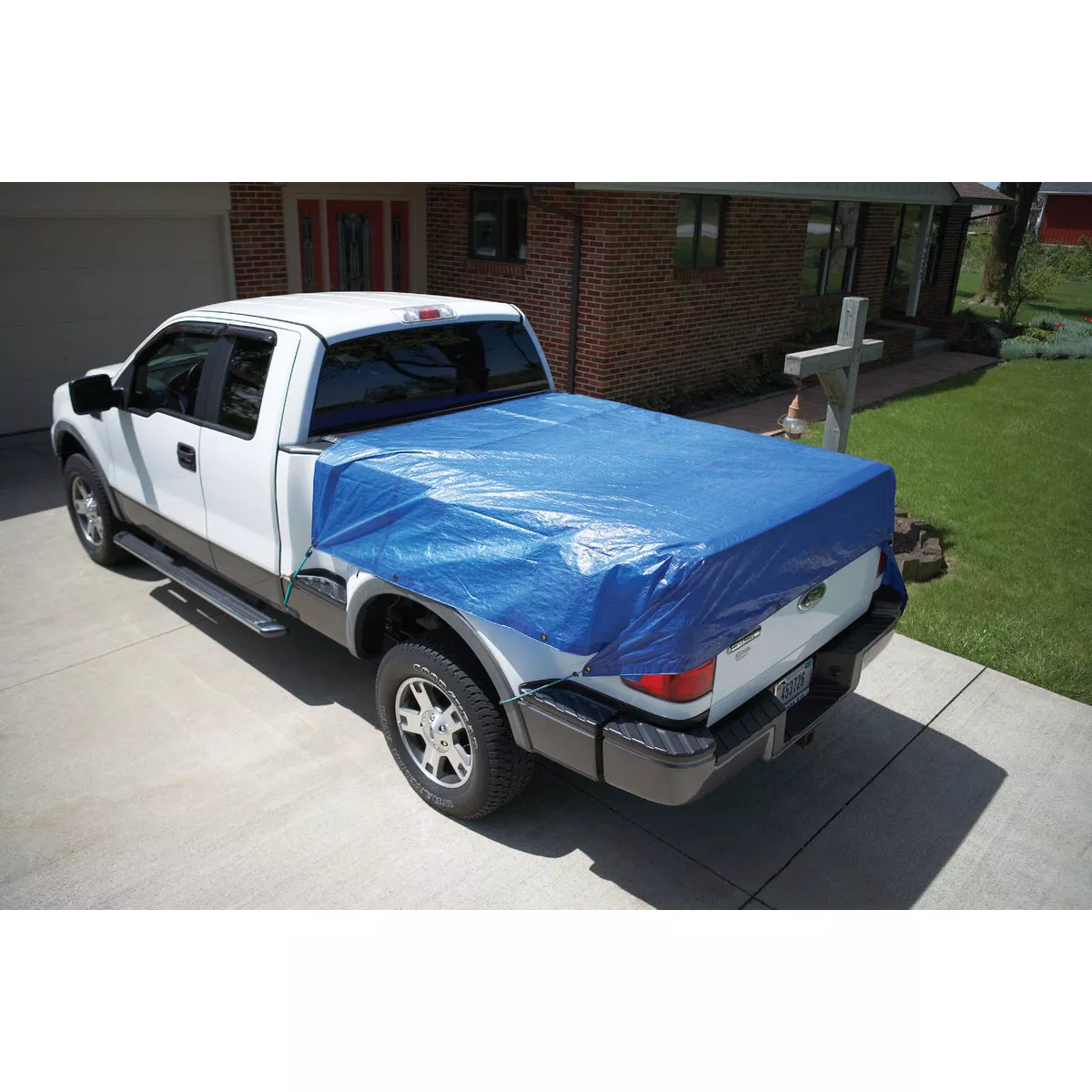 Do it Best Blue Woven 8 Ft. x 10 Ft. Medium Duty Poly Tarp - photo 3