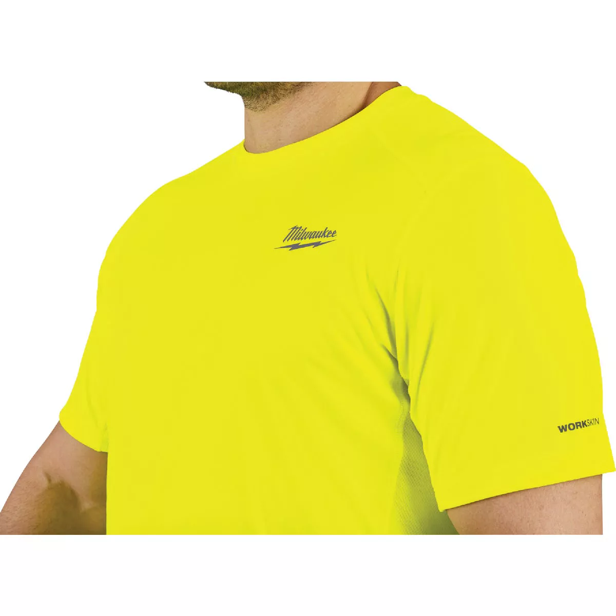 Milwaukee Workskin XL High Visibility Short Sleeve Men's Lightweight Performance Shirt - photo 3