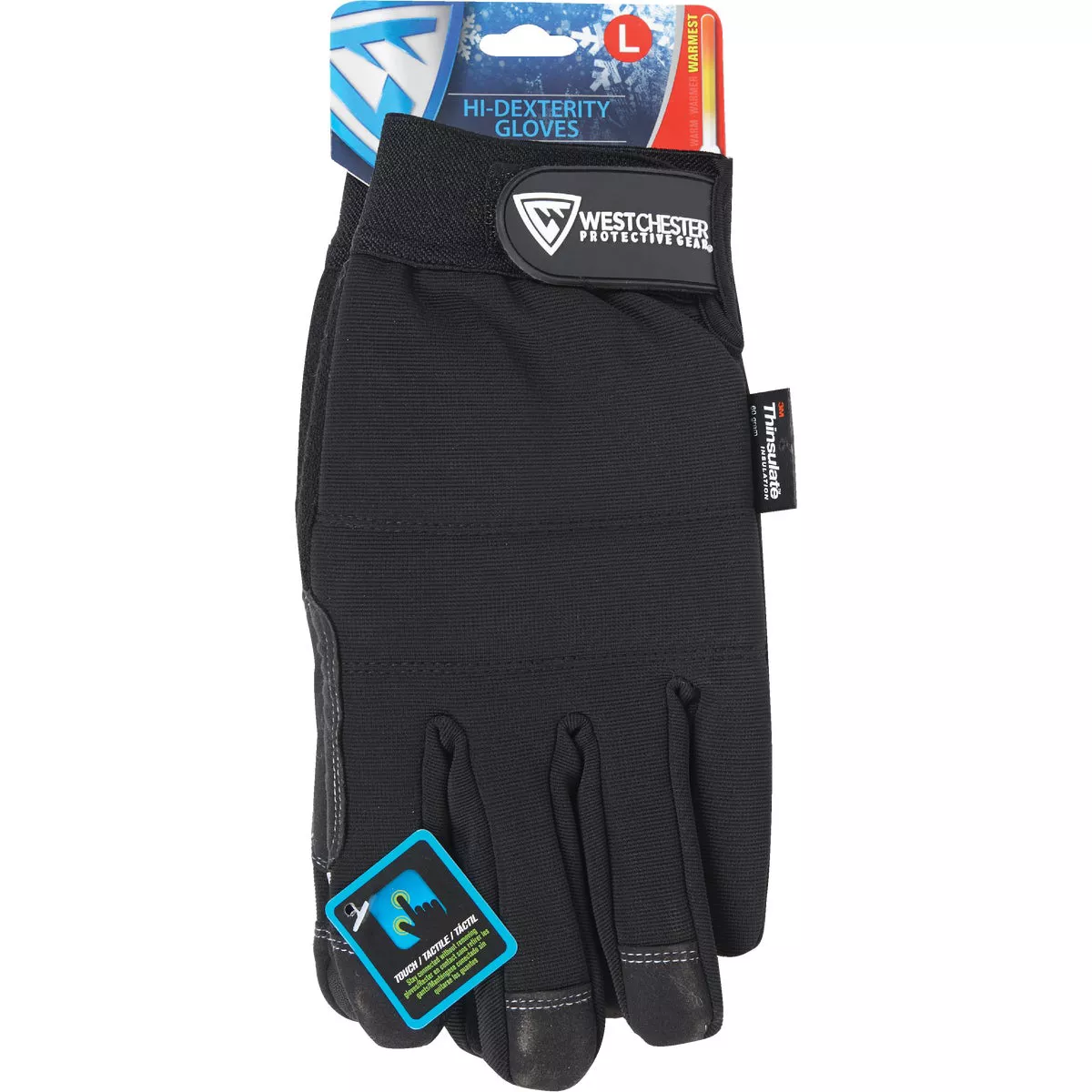 West Chester Protective Gear Men's Large Polyester High Dexterity Winter Work Glove - photo 2