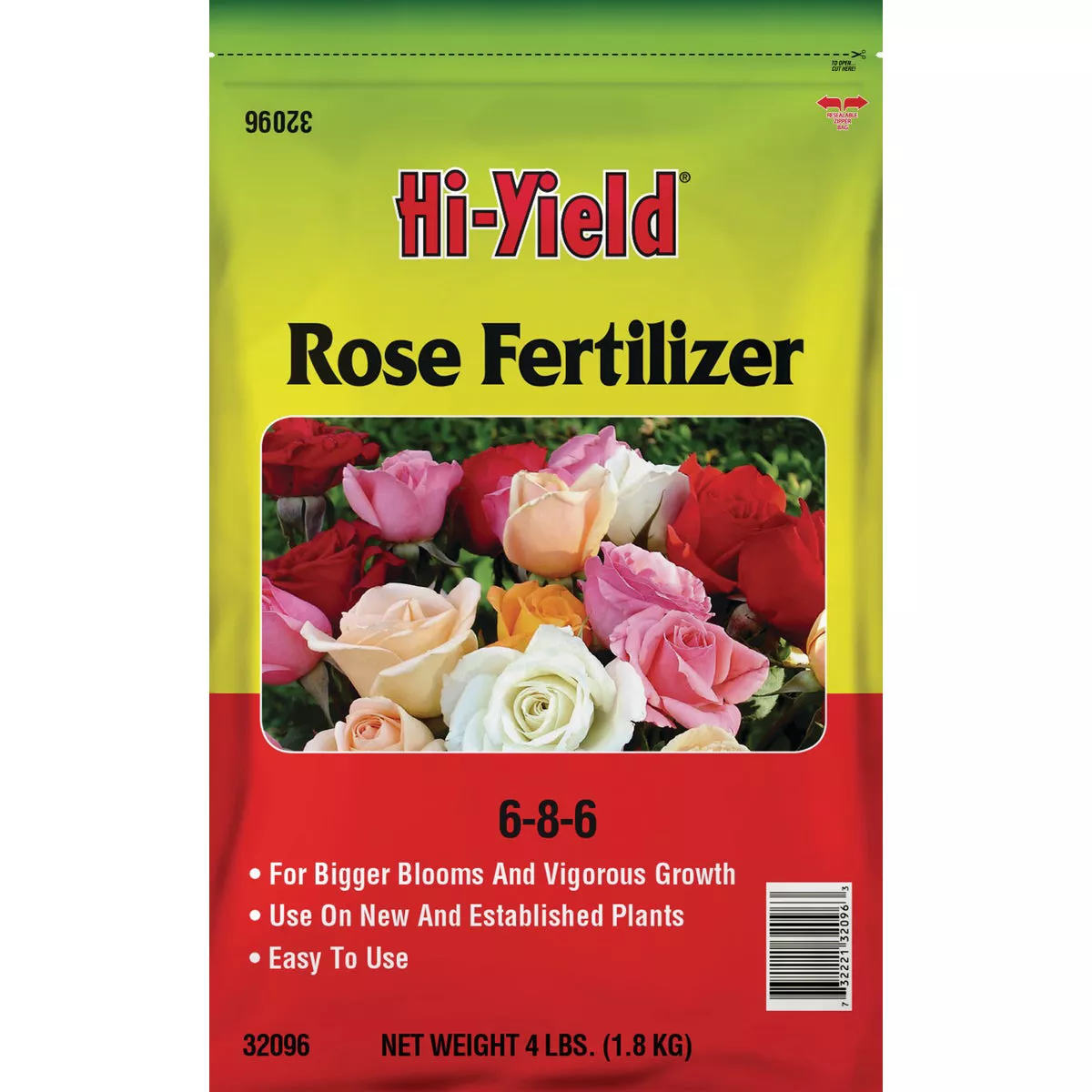 Hi-Yield 3.25 Lb. 6-8-6 Dry Plant Food Rose Fertilizer
