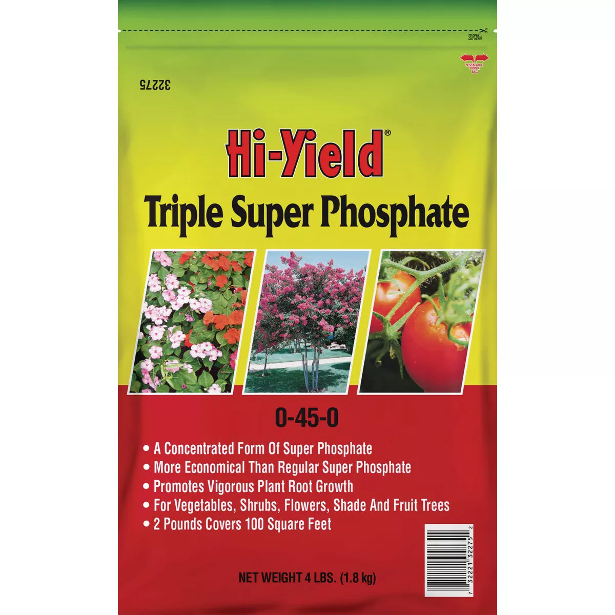 Hi-Yield 3.25 Lb. 0-45-0 Triple Super Phosphate Dry Plant Food