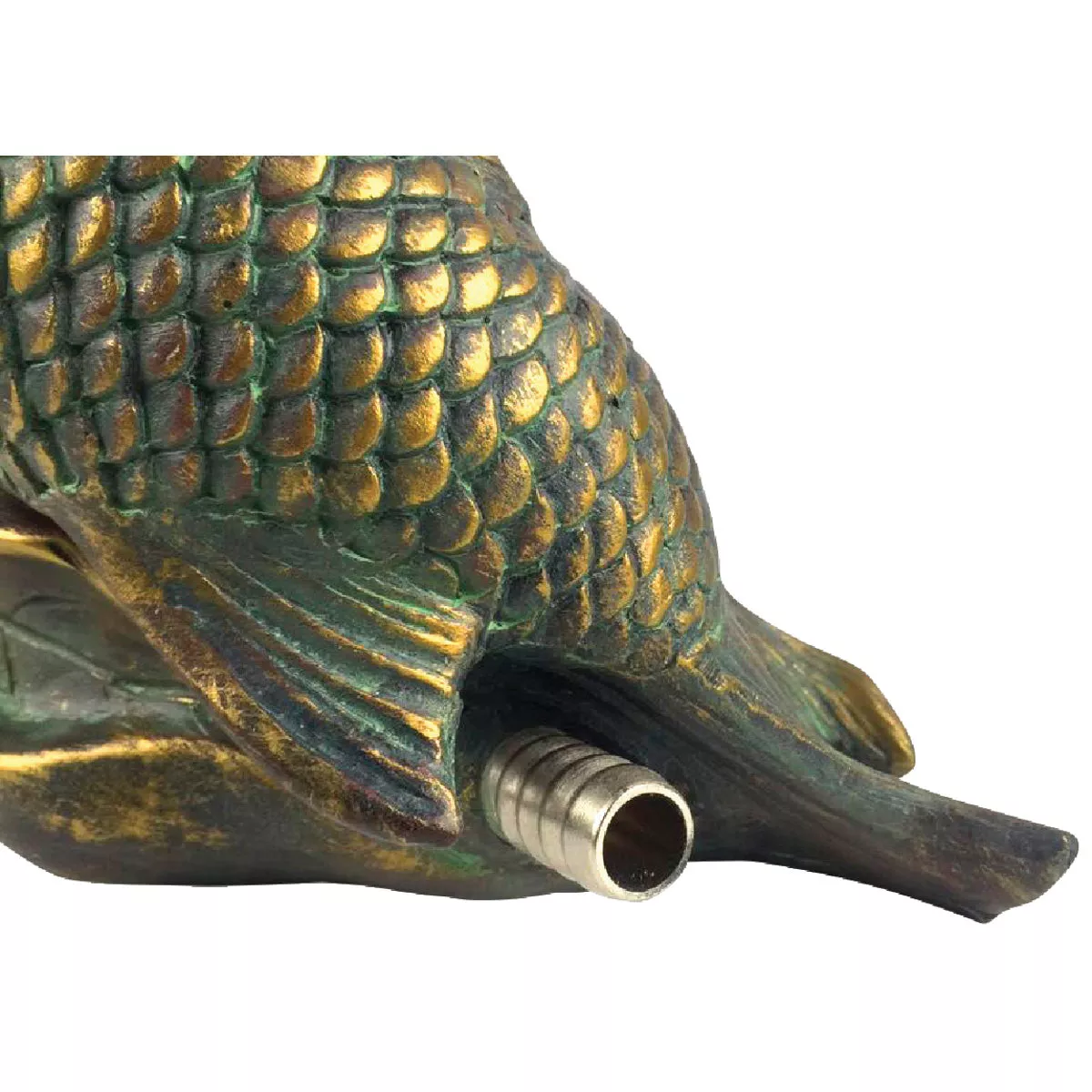 PondMaster 3.6 In. W. x 5.6 In. H. x 9 In. L. Resin Fountain Fish Spitter - photo 2