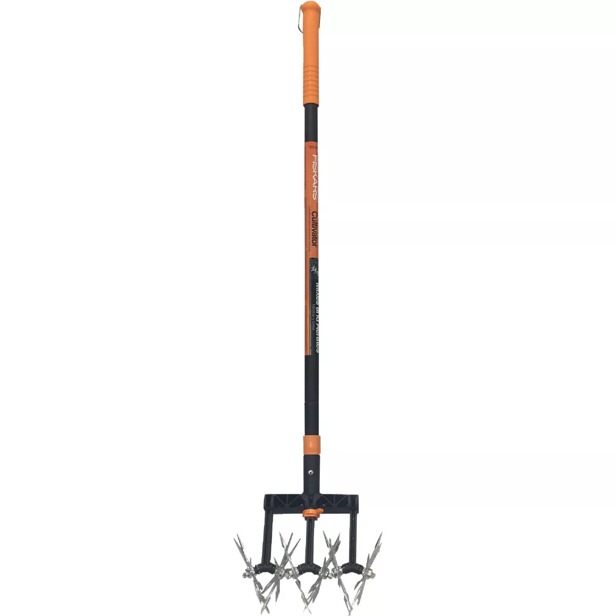 Fiskars 6-Tine 60 In. Steel Handle Extendable Garden Cultivator