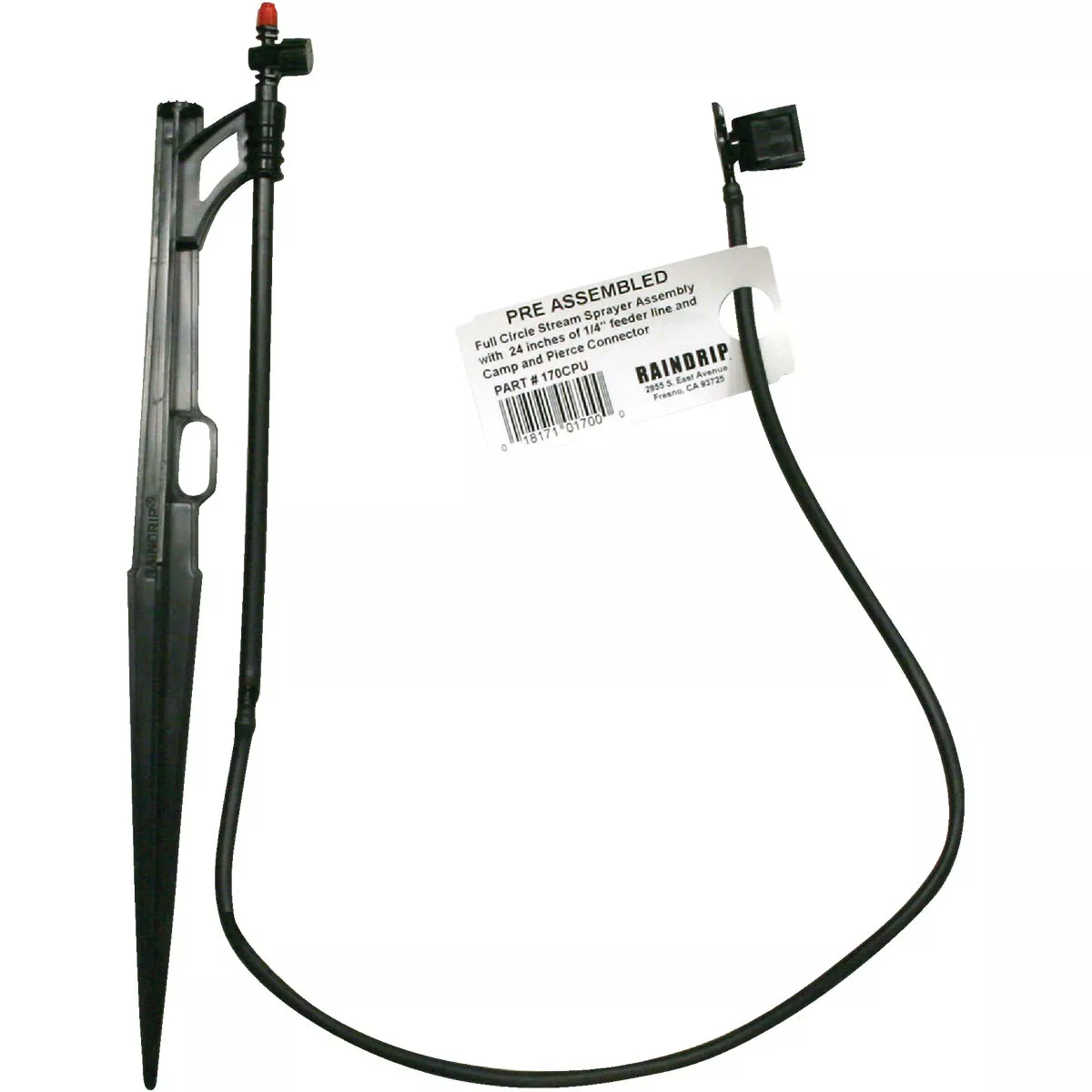 Raindrip Full Circle Stream 10 GPH 13 In. Bubbler Assembly - photo 2