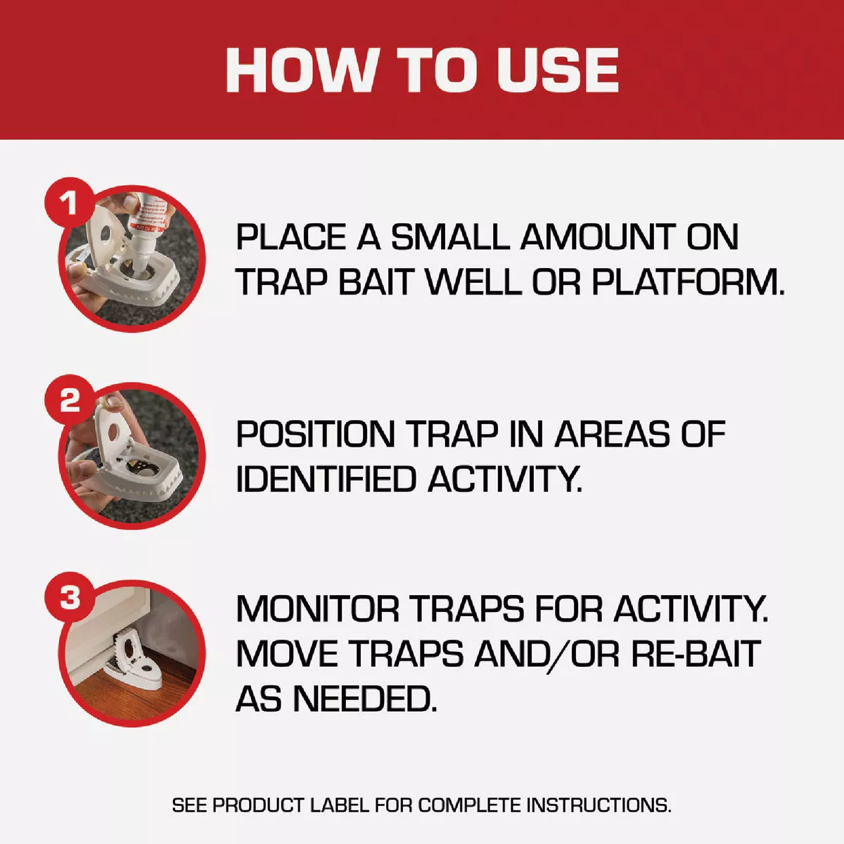 TOMCAT 1 Oz. Attractant Gel Rat & Mouse Trap - photo 7