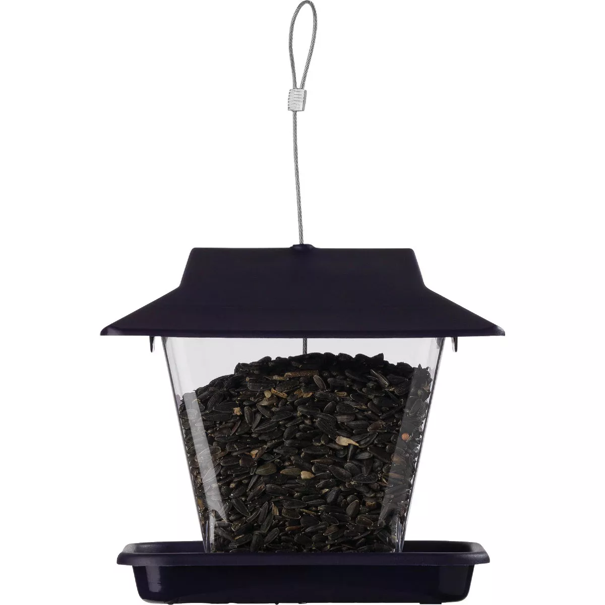 More Birds Plastic 1.7 Lb. Capacity Ranch Hopper Bird Feeder | True ...
