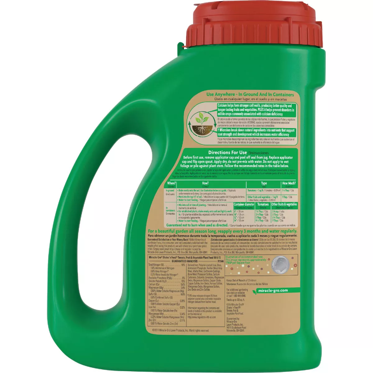 Miracle-Gro Shake 'n Feed 4.5 Lb. Tomato, Fruit & Vegetable Plant Food - photo 6