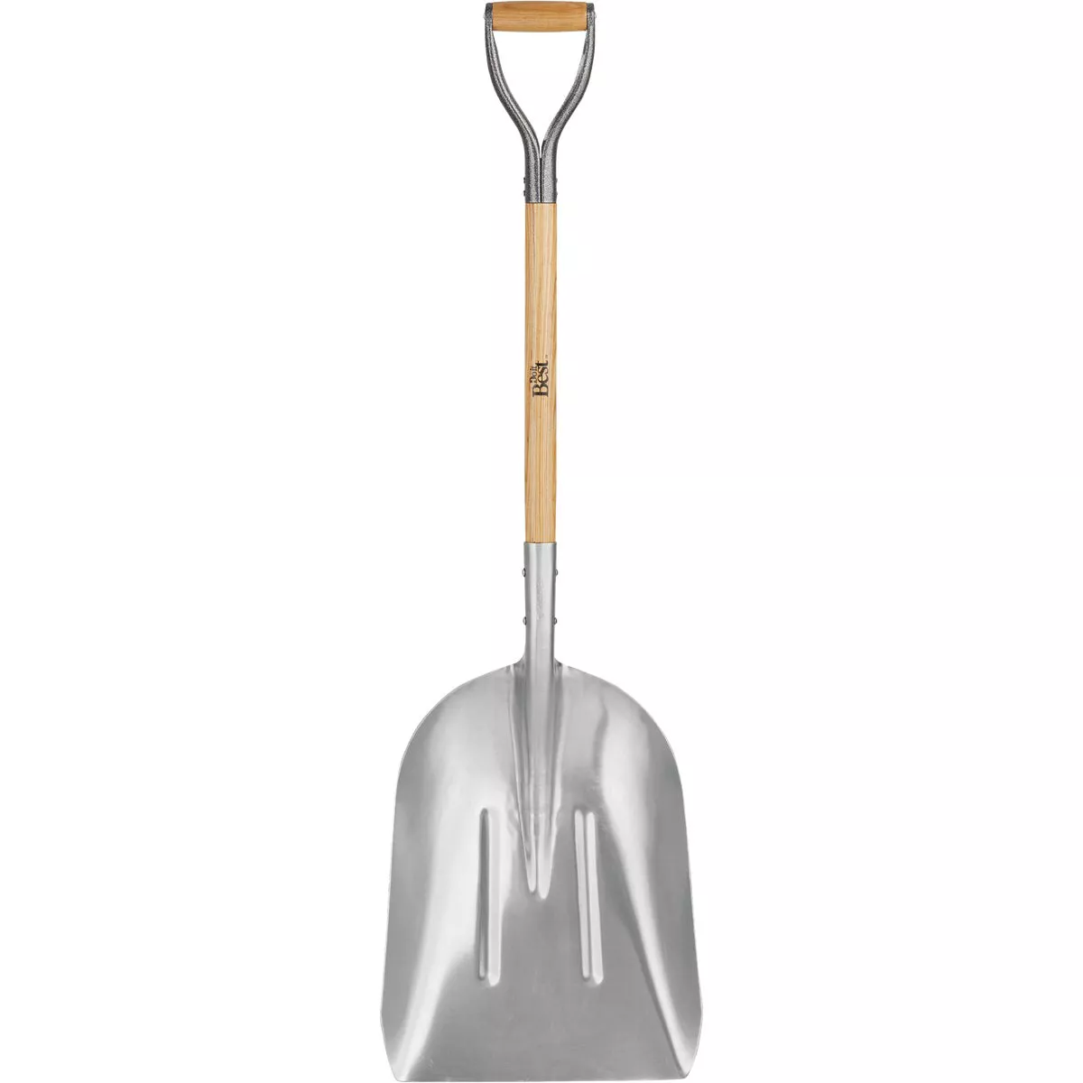 Do it Best 27 In. Wood D-Grip Handle #12 Aluminum Scoop Shovel - photo 2
