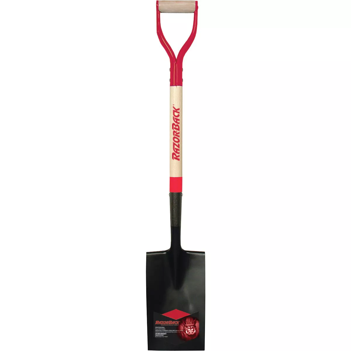 Ames Razor-Back 28 In. Wood Handle Border Spade-