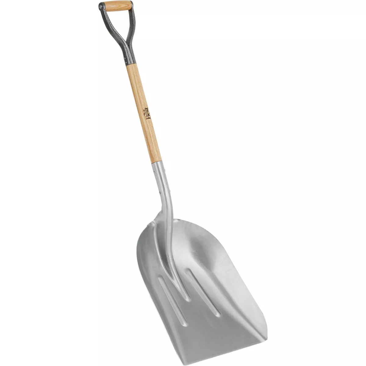 Do it Best 27 In. Wood D-Grip Handle #14 Aluminum Scoop Shovel