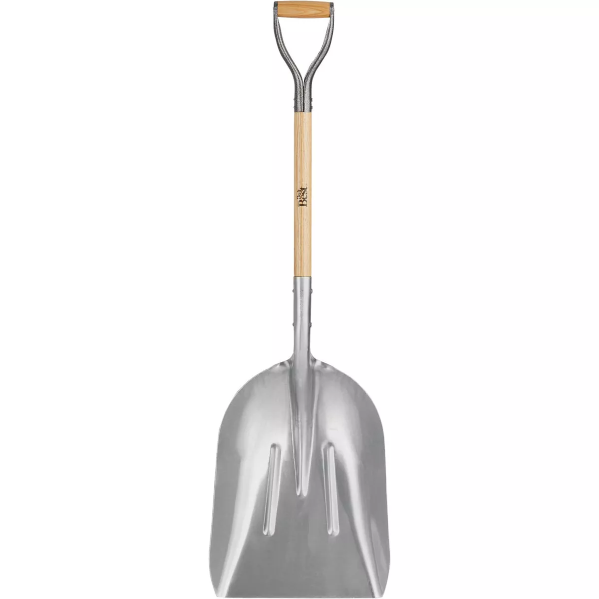 Do it Best 27 In. Wood D-Grip Handle #14 Aluminum Scoop Shovel - photo 2