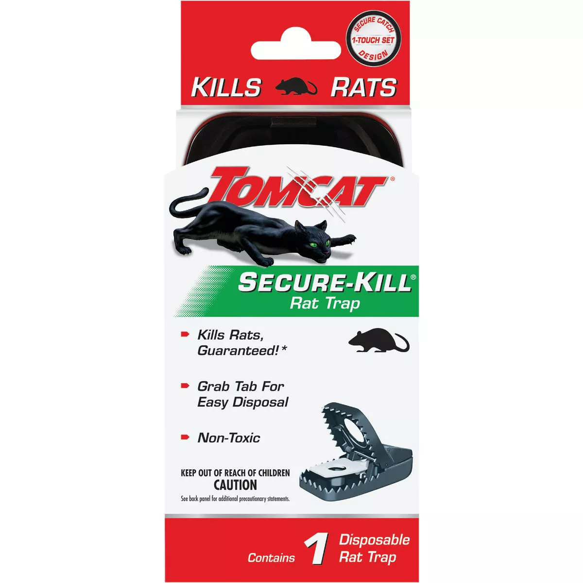 TOMCAT Secure-Kill Mechanical Rat Trap - photo 2