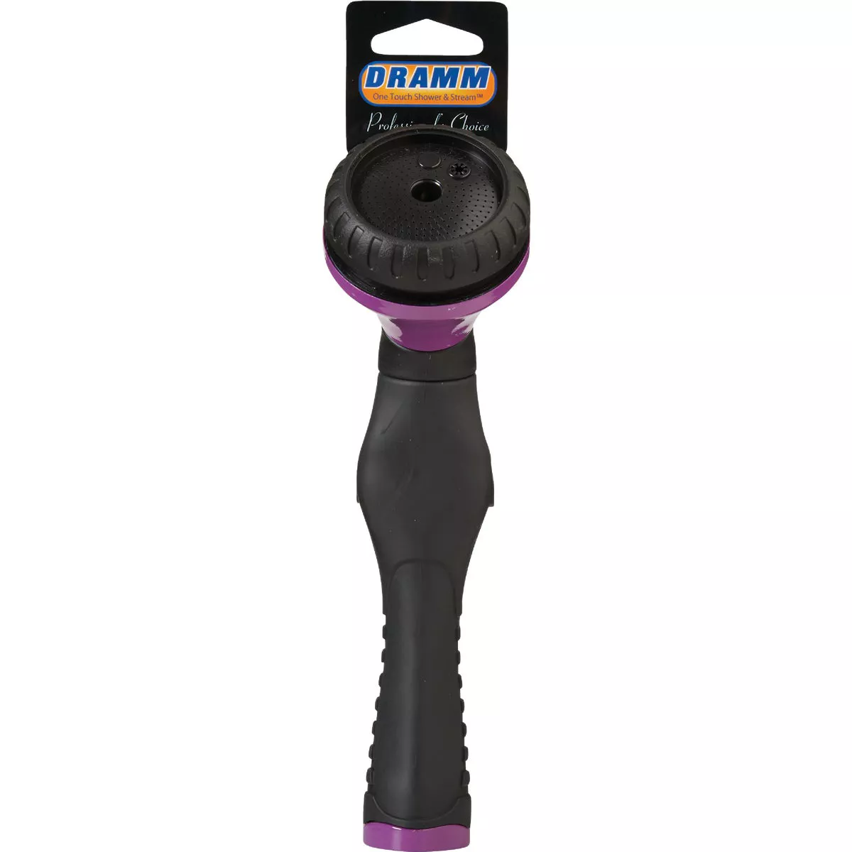 Dramm One Touch Heavy-Duty Metal Shower & Stream Multi-Pattern Nozzle, Berry - photo 2