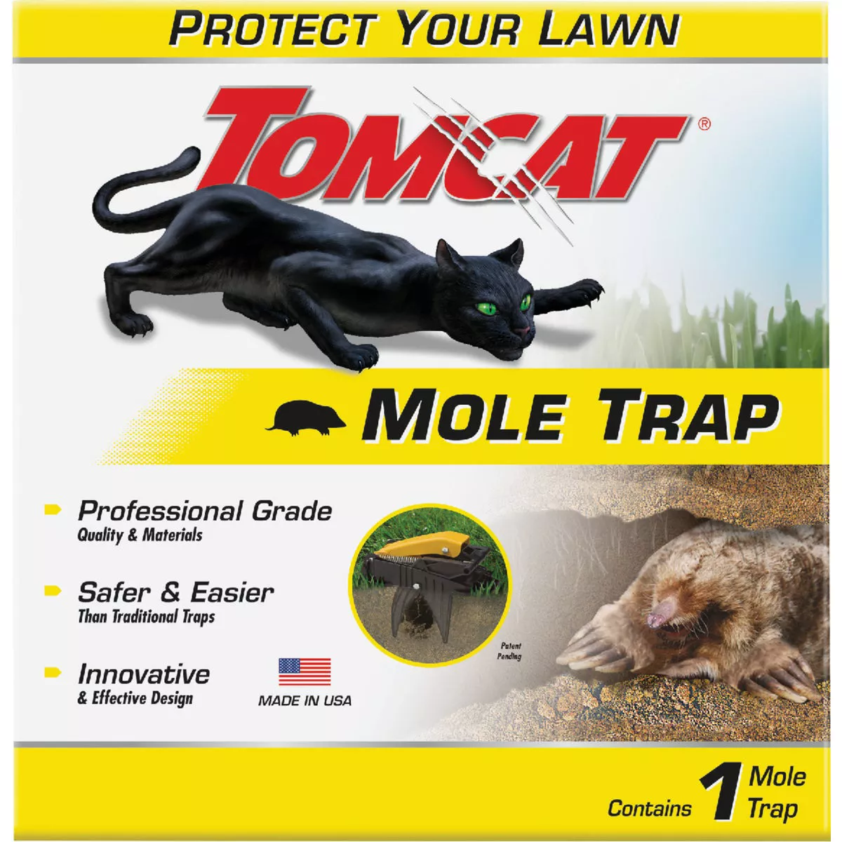 TOMCAT Protect Your Lawn Spring-Loaded Mole Trap - photo 2