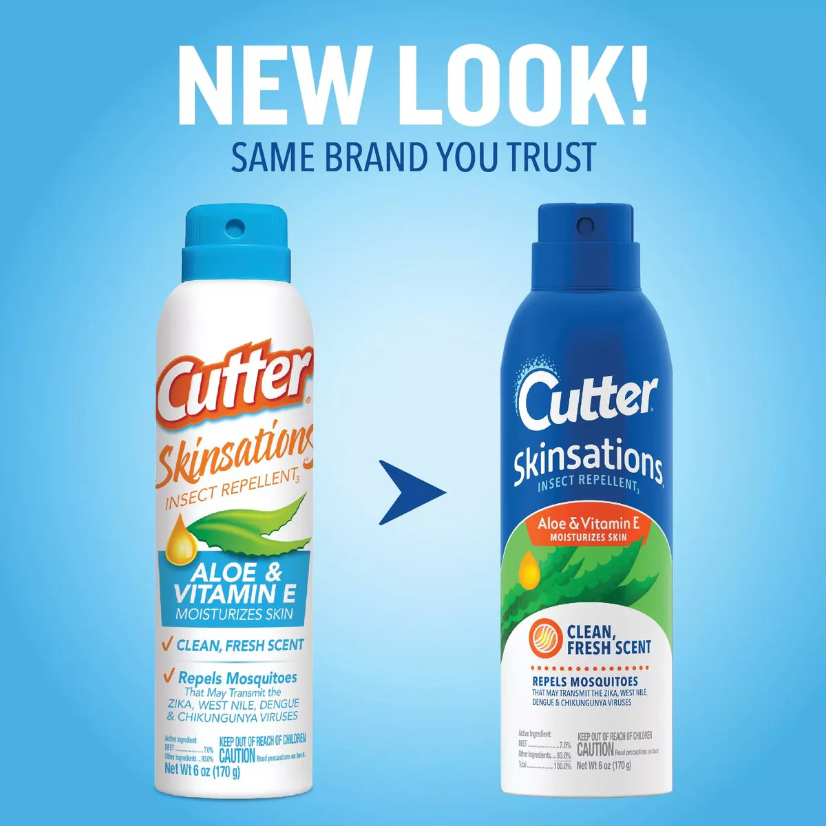 Cutter Skinsations 6 Oz. Insect Repellent Aerosol Spray - photo 2