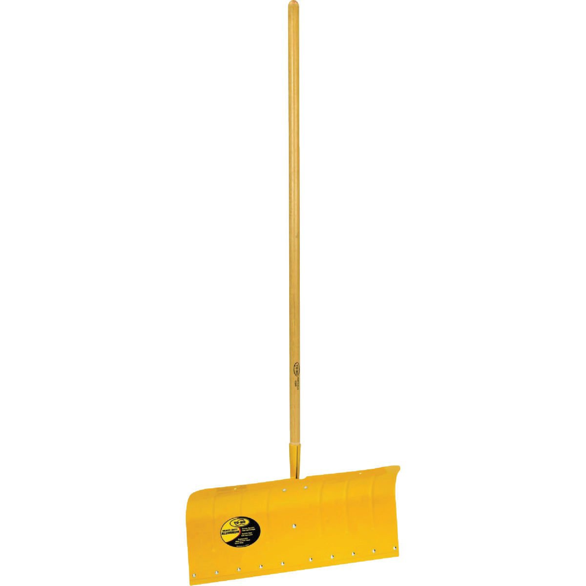 Yeoman 24 In. Aluminum Snow Pusher with 48 In. Wood Handle Do it Best